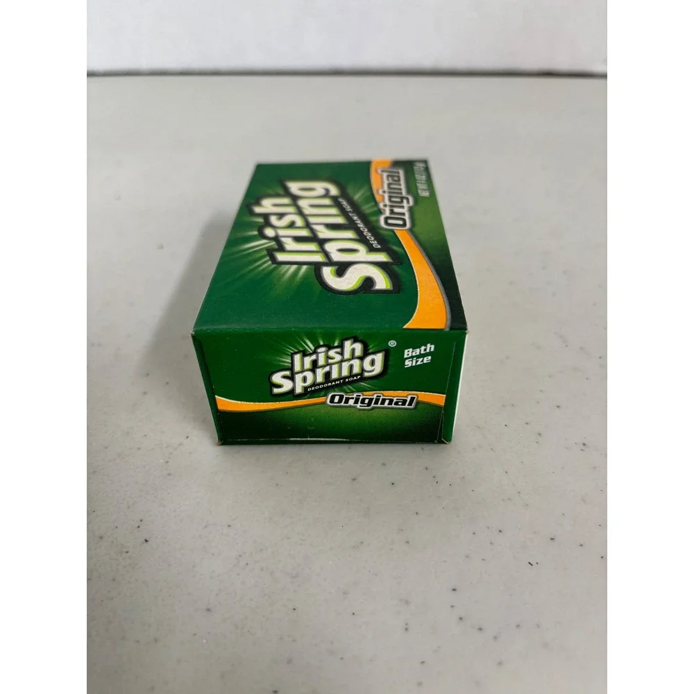 Irish Spring vintage packaging